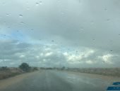 سقوط أمطار على سواحل شمال سيناء والمحافظة ترفع درجة الاستعداد