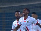 بورجيس يسجل هدف التعادل للجيش الملكى أمام بيراميدز