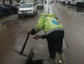 هطول أمطار متوسطة شرق الإسكندرية وغزيرة غربا لليوم الثانى على التوالى.. صور