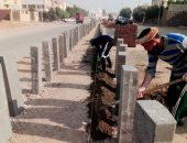 جهاز مدينة العبور يستكمل أعمال التطوير ورفع كفاءة البنية التحتية وشبكات الإنارة بعدة مناطق 