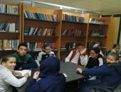 تدريبات وورش عمل للأطفال وذوى الاحتياجات الخاصة بمكتبة مصر العامة فى أسيوط 