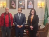 قنصل السعودية بالإسكندرية يستقبل مدير الأوبرا لبحث التعاون المشترك