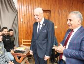 رئيس جامعة المنوفية يتابع العملية التعليمية بكليات الاقتصاد المنزلى والتربية
