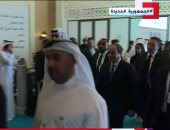 الرئيس السيسى يصل مقر فعاليات القمة العالمية للحكومات
