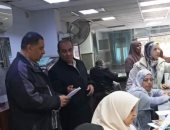 انتظام سير العمل بالمركز التكنولوجي بمدينة الواسطى لخدمة المواطنين