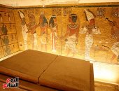القاهرة الإخبارية تعرض تقريرا عن مقبرة الملك توت عنخ آمون