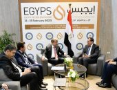 وزير البترول ونظيره اللبنانى يبحثان موقف عمليات البحث والاستكشاف 