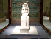 عرض جديد لتمثال الملك زوسر داخل المتحف المصرى بالتحرير.. شاهده