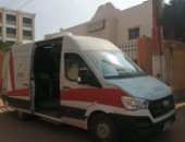 سيارة المركز التكنولوچى المتنقل تقدم خدماتها لأهالى قرية دشطوط ببنى سويف