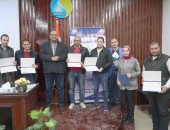 رئيس مياه سوهاج يؤكد على ضرورة الالتزام بوسائل السلامة والصحة المهنية