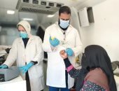 صحة المنيا تقدم الخدمات الطبية لـ1315 حالة فى قرية نقطة نجم بمركز مطاى