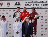 عزمي محيلبة يتوج بذهبية بطولة قطر المفتوحة للخرطوش