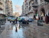 أمطار رعدية غزيرة تضرب محافظة الغربية وطوارئ لشفط المياه 