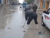طقس شمال سيناء: هطول متواصل للأمطار والدفع بمعدات سحب للتخلص من برك المياه