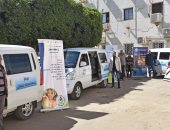 "مياه الأقصر" توفر 8 سيارات خدمة عملاء متنقلة فى قرى حياة كريمة.. صور