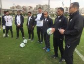 منتخب الشباب يتسلم الكرة الرسمية لبطولة أمم أفريقيا