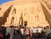 فبراير شهر التعامد.. الشمس على موعد مع وجه الملك رمسيس بأبو سمبل.. الآثار تستعد للظاهرة الفلكية النادرة 22 فبراير.. وتزويد المعبد بـ64 كاميرا مراقبة وتهذيب المنطقة الخضراء وصيانة الإضاءة أبرز الاستعدادات.. صور