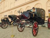 فخامة وزخرفة عربات أسرة محمد على في متحف المركبات الملكية ببولاق أبو العلا