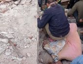 انهيار منزل بمنطقة القبارى فى الإسكندرية وجارٍ البحث عن ضحايا