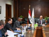 وزير الرى يلتقى ممثل منظمة الأغذية والزراعة فى مصر
