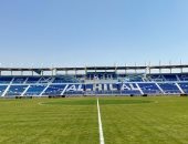 استاد الجوهرة الزرقاء جاهز لمباراة الأهلي والهلال السودانى.. صور