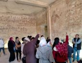 محافظة المنيا تنظم رحلة نيلية تثقيفية للأطفال إلى منطقة آثار بنى حسن.. صور