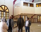 محافظ أسوان يقرر سحب أعمال تطوير مسجد النادى من الشركة المنفذة للتأخر فى المشروع