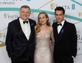برندان جليسون وكولين فاريل يصلان حفل توزيع جوائز الـ BAFTA