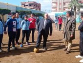 وكيل "تعليم دمياط" يشارك طلاب مدرسة العوامر اليوم الرياضي الثقافي.. صور