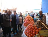 محافظ بنى سويف يتفقد معرض سمسطا ضمن سلسلة معارض "أهلا رمضان"