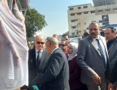 محافظ القاهرة يفتتح معرضا للسلع الغذائية بأثر النبي فى مصر القديمة