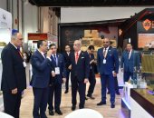 وزير الدولة للإنتاج الحربي يشارك في افتتاح معرض الدفاع الدولي IDEX 2023 بأبوظبي