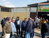 رئيس جهاز مدينة العبور يتفقد مشروعات المدينة لمتابعة نسب التنفيذ 