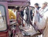 إصابة 7 أشخاص نتيجة تصادم سيارتين على طريق الإسماعيلية بورسعيد