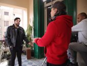 مصطفى خاطر ومحمد عبد الرحمن فى كواليس "كشف مستعجل".. صور