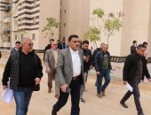 رئيس جهاز السادات يواصل جولاته التفقدية لمتابعة سير العمل بالمشروعات المختلفة