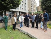 محافظ الجيزة يوجه بتشكيل لجنة لمراجعة أعمال التطوير بشوارع الدقى