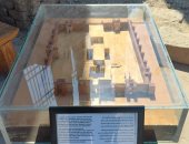 انتهاء أعمال ترميم وتغطية أول ماكيت زجاجى تاريخى داخل معبد الأقصر