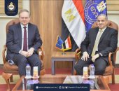 رئيس هيئة الدواء يستقبل سفير الاتحاد الأوروبى بمصر لبحث سبل التعاون المشترك