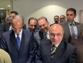 صور.. وزير العدل يفتتح فرع توثيق "داندى مول" المميز بحضور وزير الاتصالات 