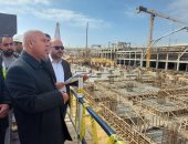 وزير النقل يتفقد معدلات تنفيذ المرحلة الثالثة للقطار الكهربائى الخفيف