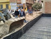 إزالة حالة بناء بدون ترخيص ورفع 65 طن مخلفات بمدينة ناصر فى بنى سويف