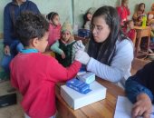 "صحة المنيا" تنظم قافلة طبية لأهالى قرية دروة بمركز ملوى ضمن حياة كريمة