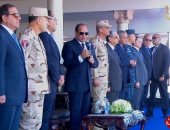 الرئيس السيسي يطالب بالوقوف دقيقة حدادا وتقديرا واحتراما لأرواح الشهداء