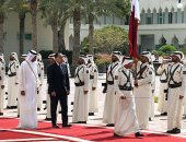 صور مراسم الاستقبال الرسمى لرئيس الوزراء من نظيره القطرى