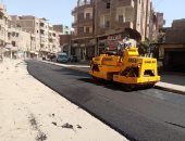 رفع كفاءة الشوارع الرئيسية بمدينة فاقوس ورصفها 