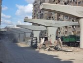 إنشاء مطالع ومنازل محور عمرو بن العاص على دائرى المريوطية.. فيديو