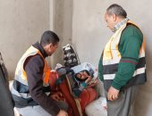 تضامن المنوفية: نقل شاب بلا مأوى إلى مستشفى الجامعة بشبين الكوم لتلقى العلاج