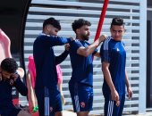 كواليس مران الأهلى فى بداية التحضير لمباراة القطن الكاميرونى.. صور