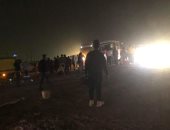 ارتفاع ضحايا حادث تصادم أتوبيس بسيارة نقل فى الشرقية لـ4 وفيات.. صور